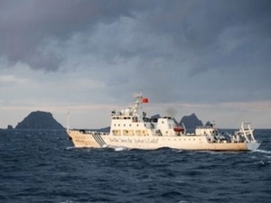 Nhật: 6 tháng, 36 lần tàu Trung Quốc tới gần Senkaku