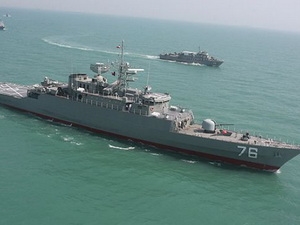 Iran tung tàu chiến hiện đại mới toanh ra biển