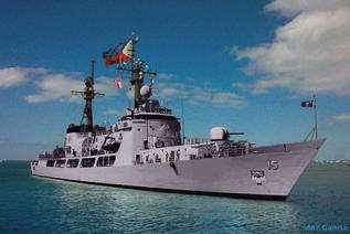 Philippines phái hải quân canh chừng tàu chiến Trung Quốc
