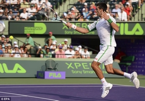 Djokovic thắng tốc hành tại Miami Open