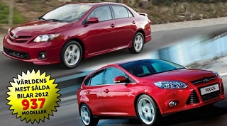 Toyota: “Corolla mới là xe bán chạy nhất 2012”