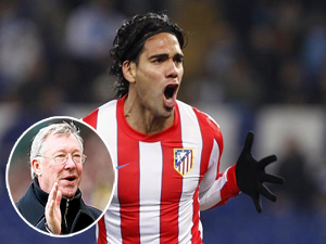 Sir Alex cử người theo sát “Mãnh hổ” Falcao