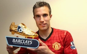 Van Persie giành “chiếc giày vàng” Premier League