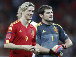 Casillas và Torres được triệu tập trở lại ĐT Tây Ban Nha