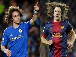 Barca chọn David Luiz thế chân Puyol!