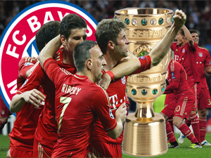 Chung kết cúp Quốc gia Đức 2013: Bayern Munich - Stuttgart: Cú ăn ba lịch sử?