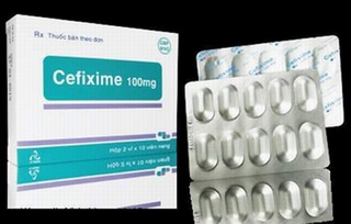 Đình chỉ lưu hành thuốc kháng sinh Cefixime viên 100mg