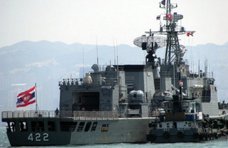 Thái Lan “cay đắng” vì tàu hộ vệ Trung Quốc