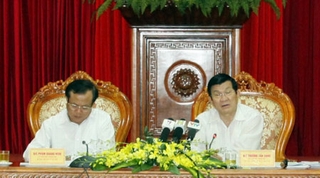 Chủ tịch nước làm việc với Hà Nội về Nghị quyết Trung ương 4