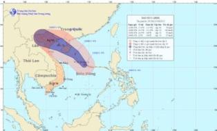 Bộ Công an chuẩn bị tinh thần cao đối phó với cơn bão số 5
