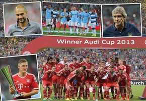 Audi Cup 2013: Hạ Man City, Bayern Munich đăng quang