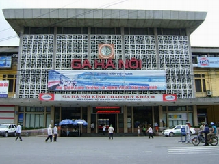 Làm đường sắt đô thị ga Hà Nội - Hoàng Mai