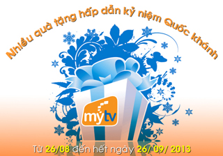 Dùng MyTV, nhận ưu đãi tiền triệu