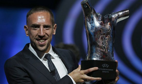 Ribery giành giải cầu thủ hay nhất châu Âu