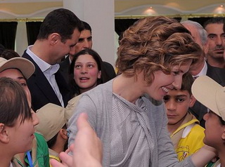  Bất ngờ hình ảnh người vợ xinh đẹp của Assad