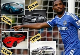 Eto’o khoe dàn siêu xe &quot;hoa mắt&quot; 4 triệu bảng
