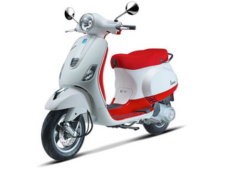 Vespa LX thay tem, đội giá