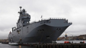 Hạ thủy tàu chiến lớp Mistral đầu tiên cho Hải quân Nga