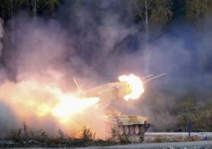  Sức mạnh dàn phóng tên lửa TOS-1 của Nga