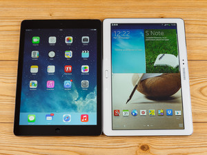 iPad Air hay Galaxy Note 10.1 2014 đáng chọn?