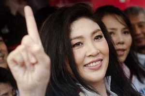Bà Yingluck sẵn sàng từ chức, giải tán quốc hội