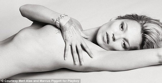 Những ảnh gây sốc của Kate Moss trên Playboy
