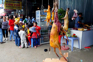 Thịt thú rừng ở Chùa Hương sẽ phải dán mác…thú nuôi