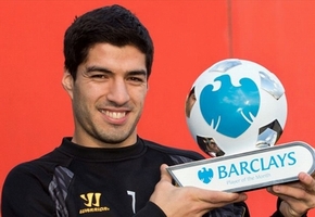 Luis Suarez đoạt giải cầu thủ xuất sắc nhất tháng