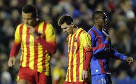 Barcelona bất ngờ bị Levante cầm hòa