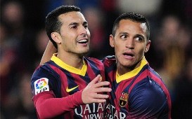 Pedro và Sanchez giúp Barca không còn phụ thuộc vào Messi