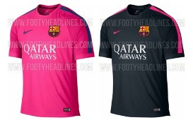 Barcelona ra mắt áo tập mới cho mùa giải 2014-15