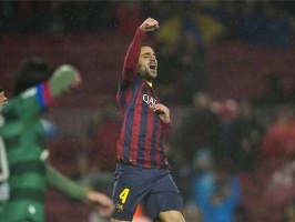 Fabregas ngày càng xuất sắc trong màu áo Barcelona
