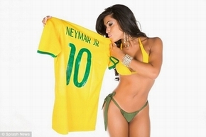 Brazil tung ảnh 11 mỹ nữ bốc lửa của World Cup 2014
