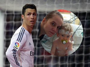 Cris Ronaldo ra tay cứu bé trai 10 tháng tuổi