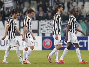 Lượt đi vòng 1/8 Europa League: Juventus sảy chân, Tottenham nguy cơ bị loại