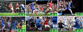Chelsea 6-0 Arsenal: Tan nát &quot;pháo thủ&quot;!
