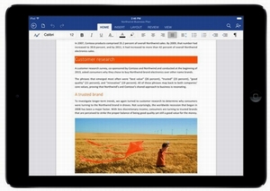 Chính thức có Office cho máy tính bảng iPad