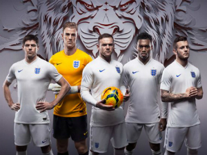  Tuyển Anh ra mắt áo đấu dự World Cup 2014
