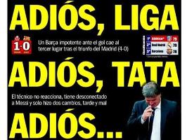 Barca thua trận thứ 2 liên tiếp: Có thể trắng tay