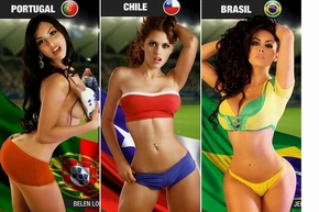  Ngắm bộ lịch World Cup 2014 cực kỳ sexy