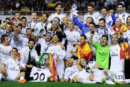 Barca bế tắc, Real đăng quang Cúp Nhà Vua