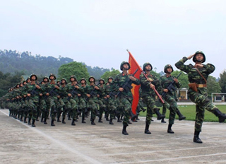  Cận cảnh tập diễu binh kỷ niệm 60 năm Chiến thắng Điện Biên Phủ