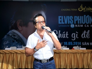 Danh ca Elvis Phương làm liveshow kỉ niệm 54 năm ca hát