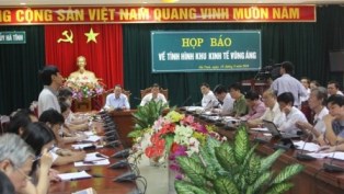 Hà Tĩnh họp báo về tình hình khu kinh tế Vũng Áng