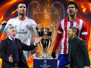 Chung kết Champions League: Real Madrid – Atletico: Cháy bỏng giấc mộng Decima