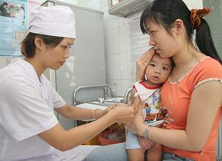 Hà Nội: Sắp tiêm vắc xin viêm não Nhật Bản cho trẻ