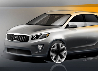 Lộ ảnh thiết kế Kia Sorento 2015