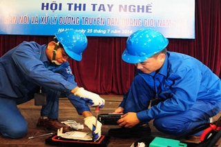 VNPT Hà Nội: Thi tay nghề giỏi để phục vụ khách hàng tốt hơn