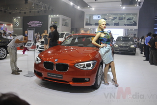 Triển lãm xe sang BMW lần đầu tiên tại Hà Nội