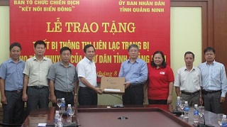 VNPT tặng 25 bộ SeaGateway cho ngư dân Quảng Ninh